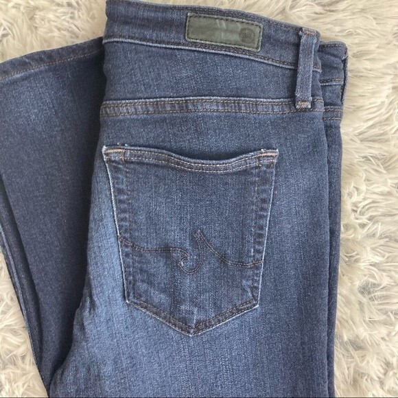 Ag Adriano Goldshmied the Prima Women's Size 27R Skinny Mid Rise Cigarette Jean - Picture 5 of 10